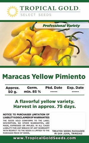 MARACAS YELLOW PIMIENTO