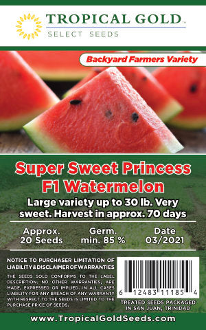 SUPER SWEET PRINCESS F1 WATERMELON